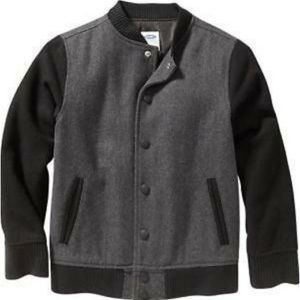 Old Navy Kids Gray and Black Jacket